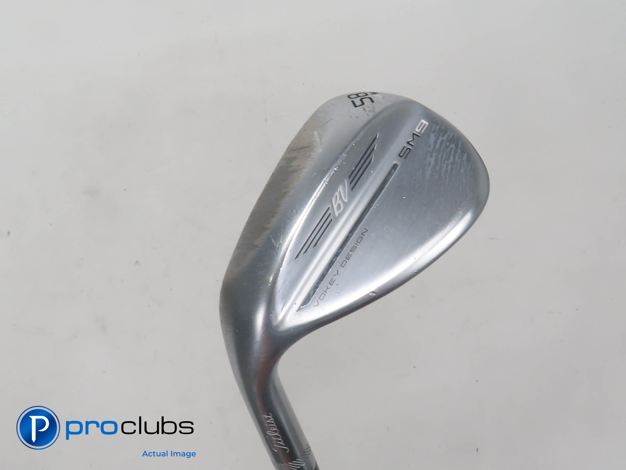Left Handed Titleist Vokey SM9 M-Grind 58*(8*) Wedge - N.S.